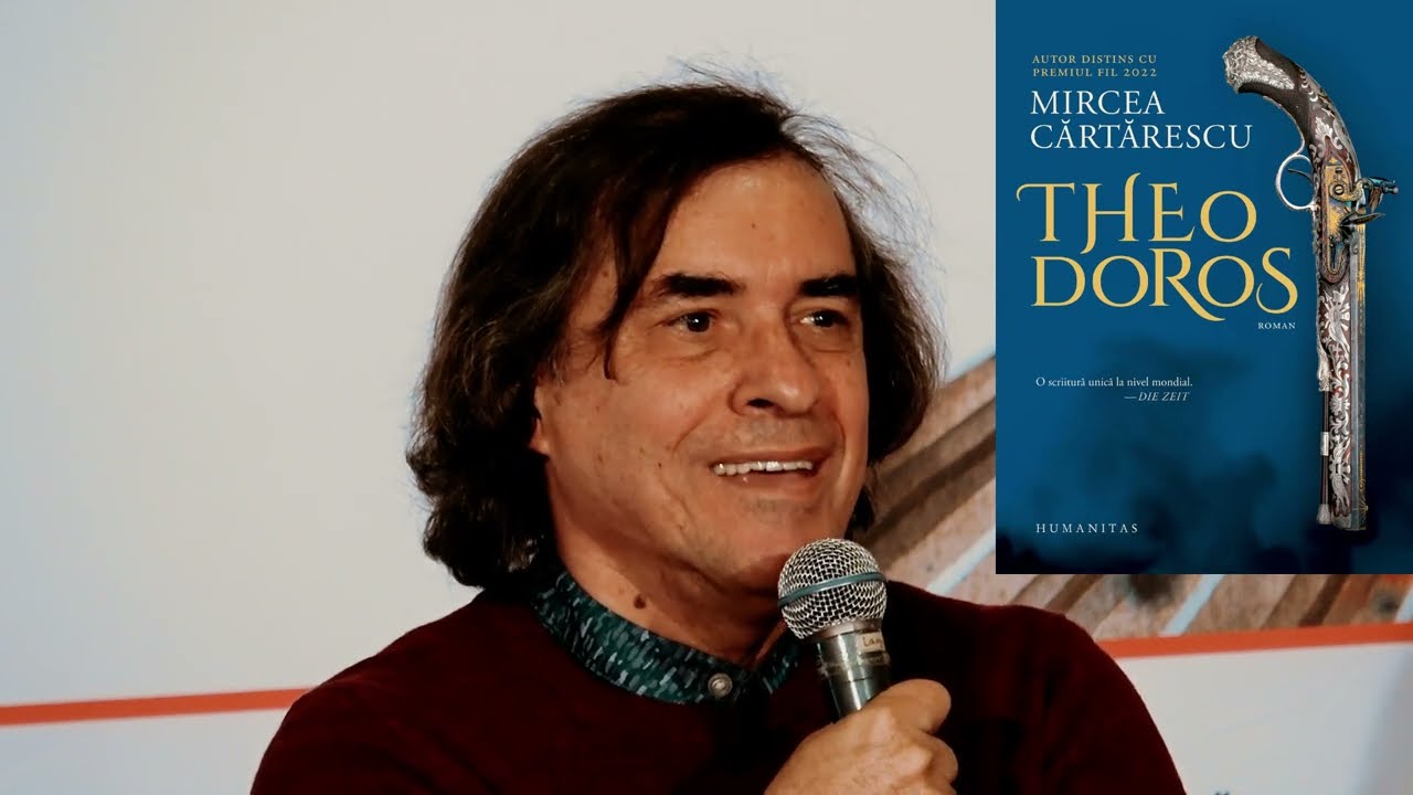 Mircea Cărtărescu, lectură din noua carte Theodoros/ Bookfest Brașov