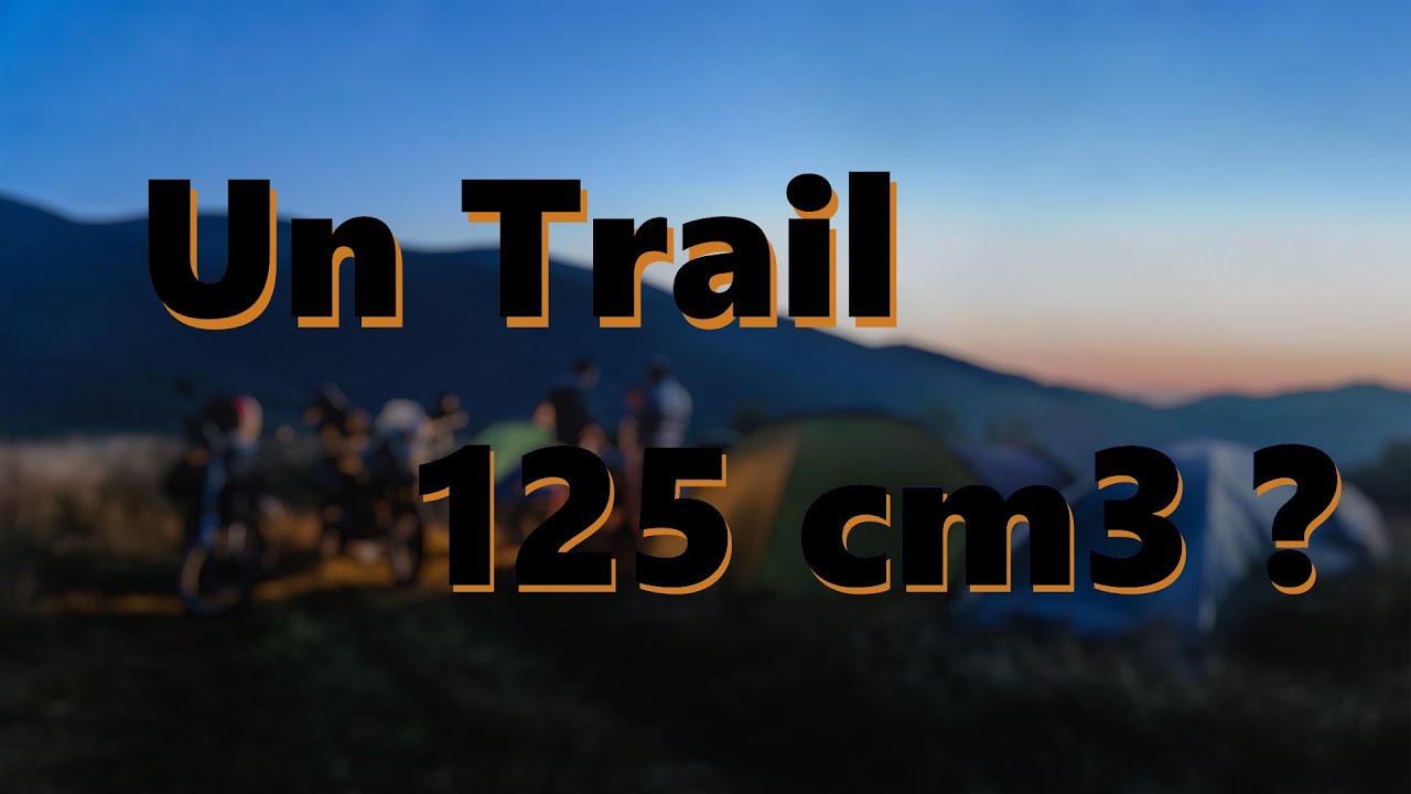 UN TRAIL en 125 CC