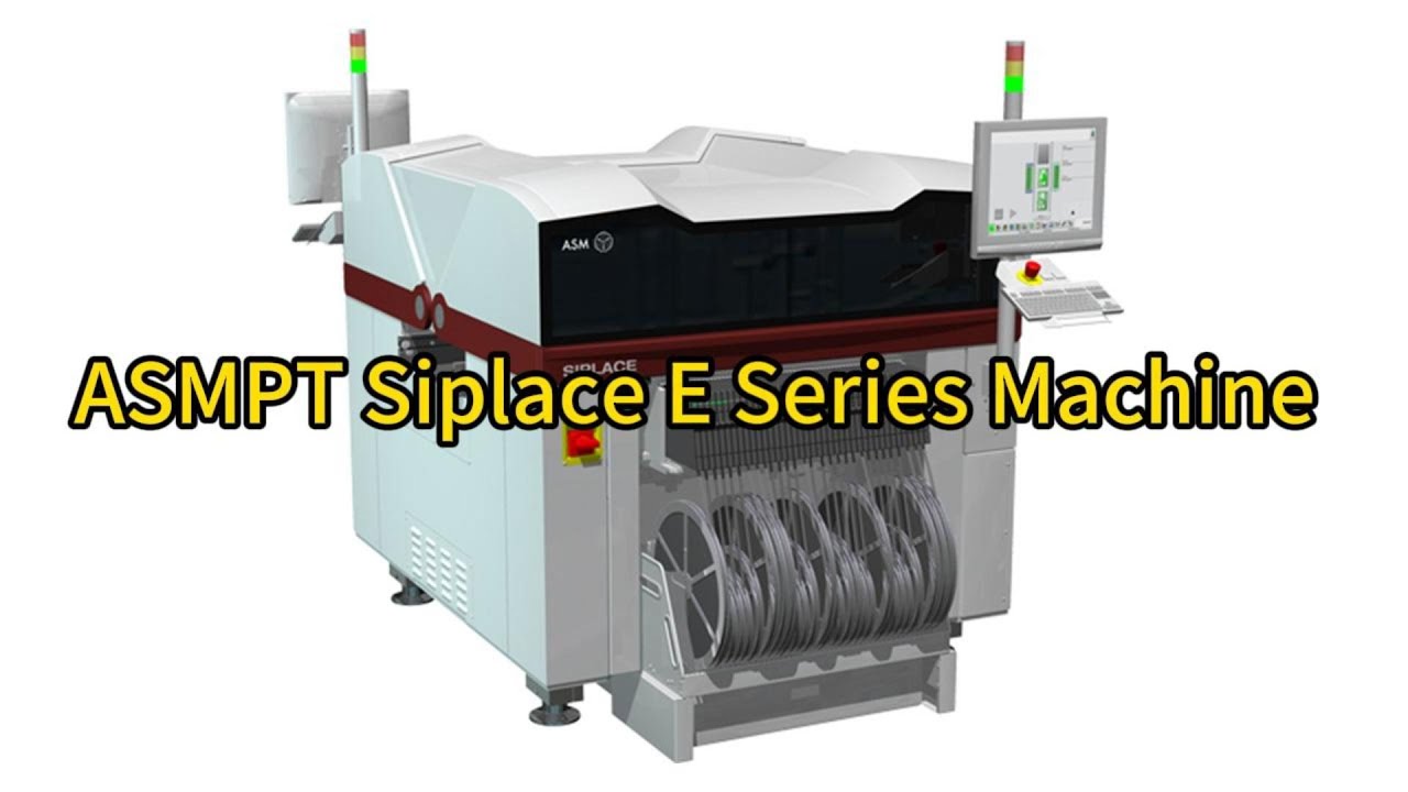 SMT ASMPT E Machine Video #siemens #smt #smtmachine