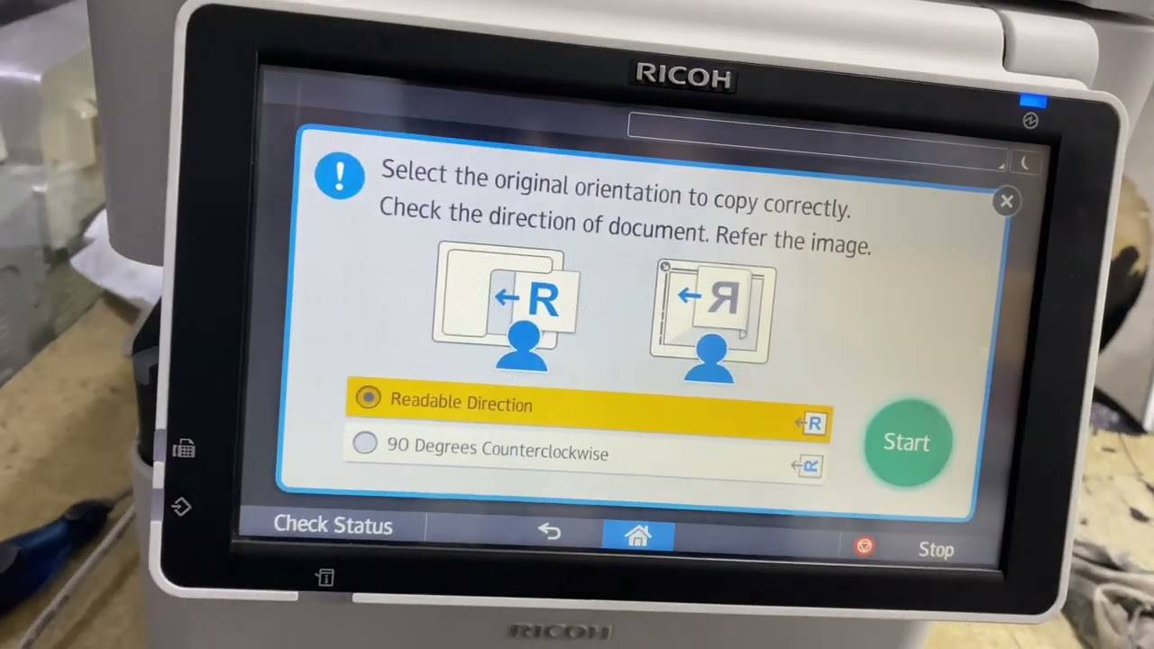 Ricoh mp 305+ Singal Side And Double side Copy 