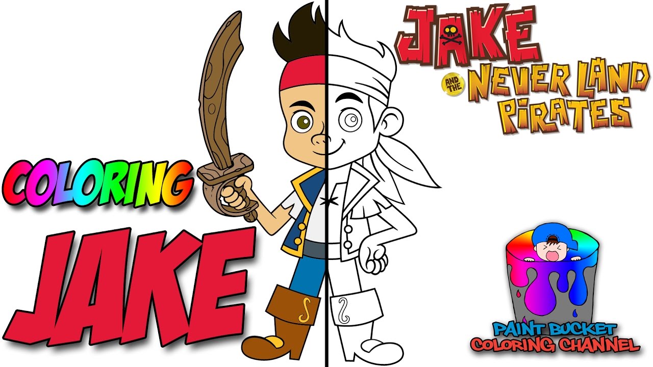 Jake and the Never Land Pirates - Disney Junior Coloring Pages for Kids