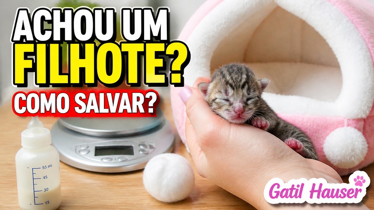 COMO CUIDAR E ALIMENTAR GATINHO ÓRFÃO QUE NÃO TEM A MÃE - Gatil Hauser