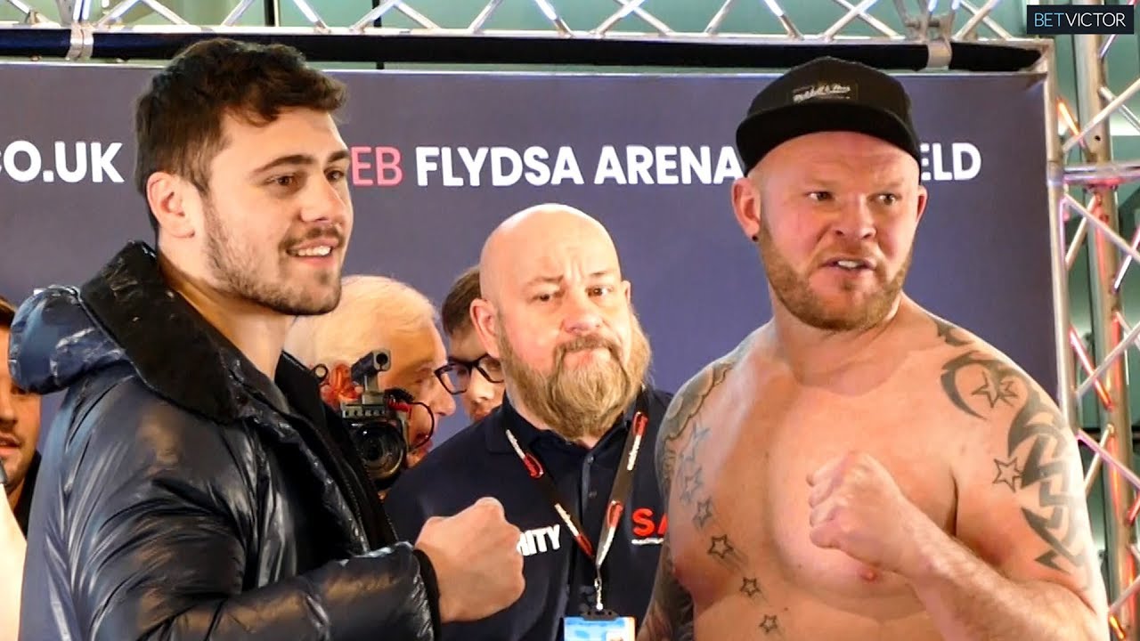 Eddie Hearn & Matchroom Boxing BROOK VS DELUCA FULL UNDERCARD WEIGH-IN