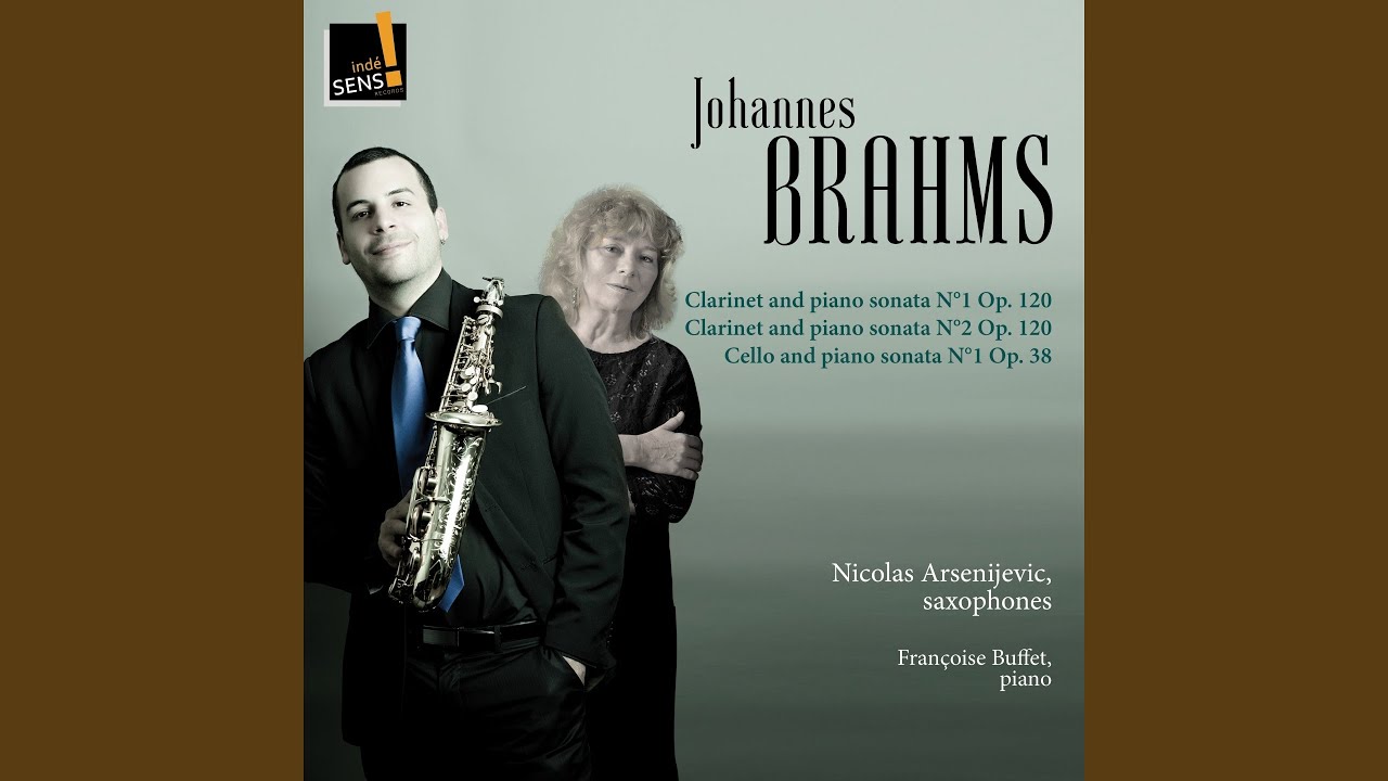 Cello Sonata No. 1 in E Minor, Op. 38: I. Allegro non troppo (Arr. for Saxophon and Piano)