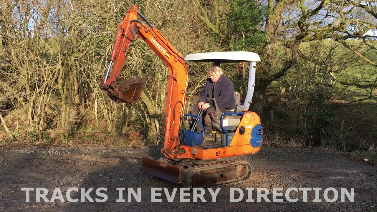 HITACHI EX15 1.5TON MINI DIGGER NOW SOLD BY www.catlowdycarriages.com