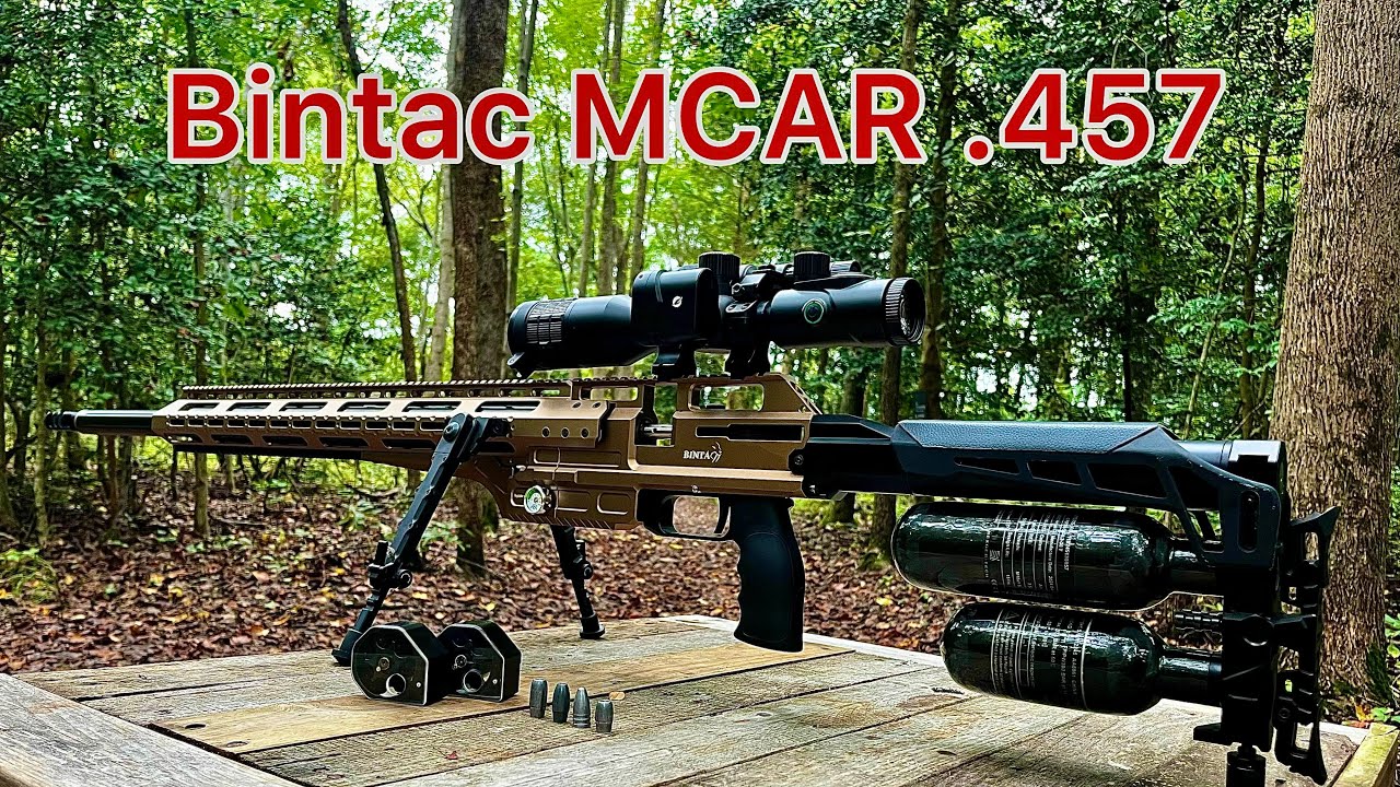 Bintac MCAR .457 — МОЩНОСТЬ и ТОЧНОСТЬ #пневматика #bintac #aea #снайпер