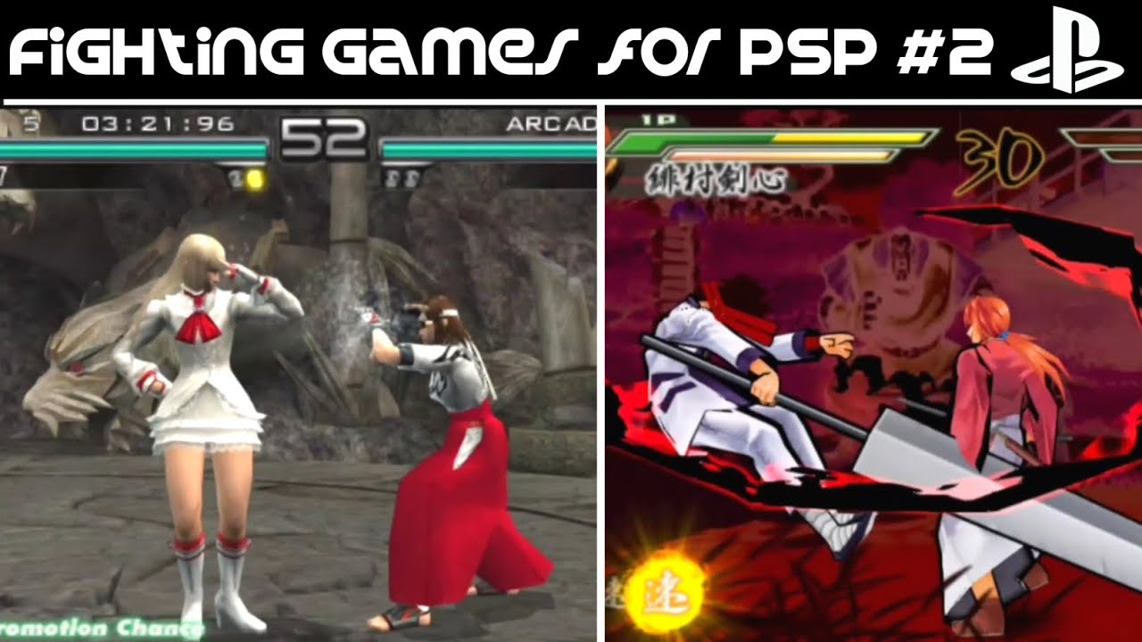 Top 15 Best Fighting Games for PSP || Part 2