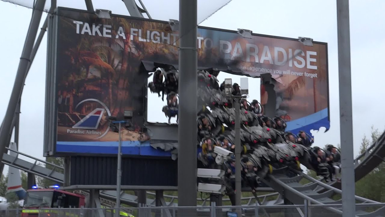 The Swarm - Thorpe Park - Off Ride - Wing Coaster - B&M - Bolliger & Mabillard