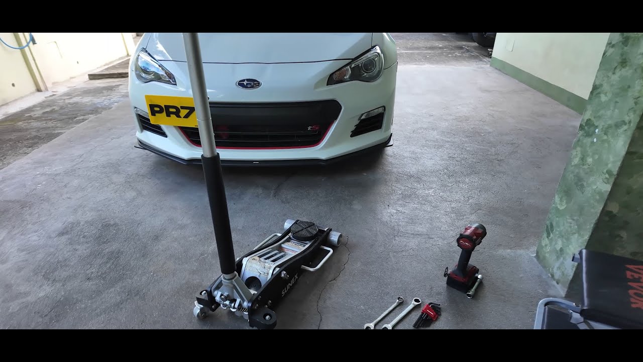Front Sway Bar Bushings Replacement on Subaru Brz Ts