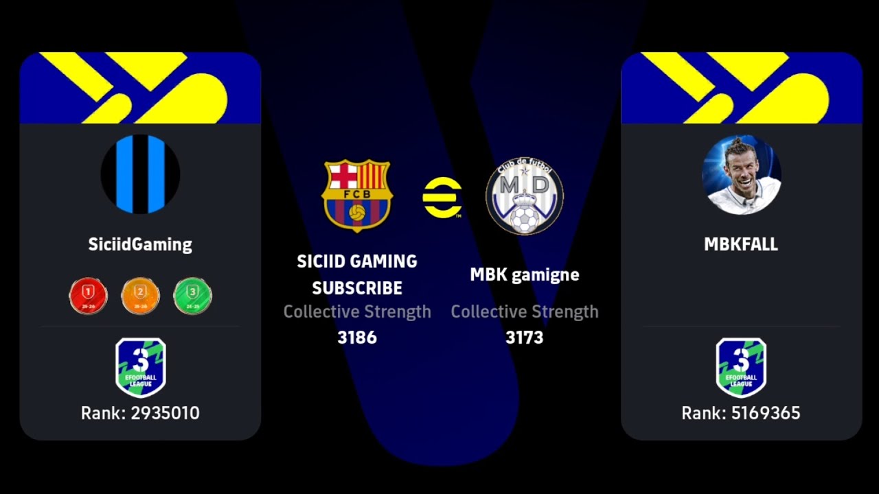 Siciid Gaming 3-1 Mbk Gamingne Efootball Mobile Division 3 #efootball #efootball2026 #subscribers 