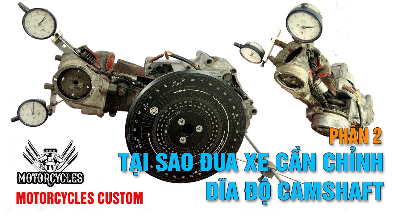 video 163 : HOT tại sao canh xe đua cần sãi dĩa chia độ cam | Motorcycles TV
