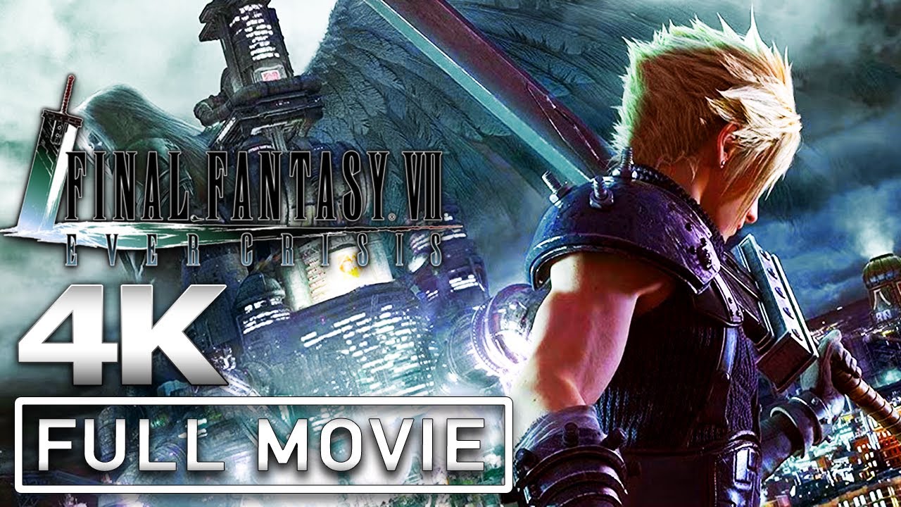 FINAL FANTASY 7 EVER CRISIS All Stories All Cutscenes (Full Game Movie) 4K 60FPS