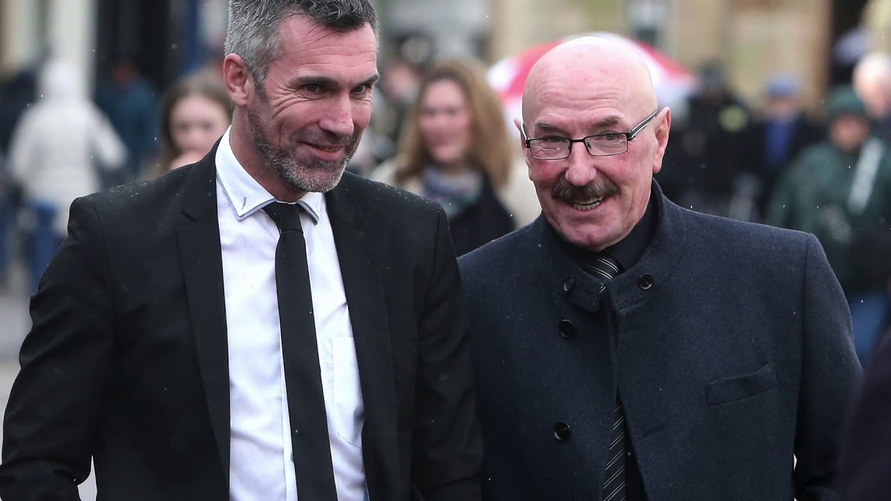 Funeral of Man United legend Harry Gregg at St Patrick's Church - Slideshow - Geoffrey Moffett