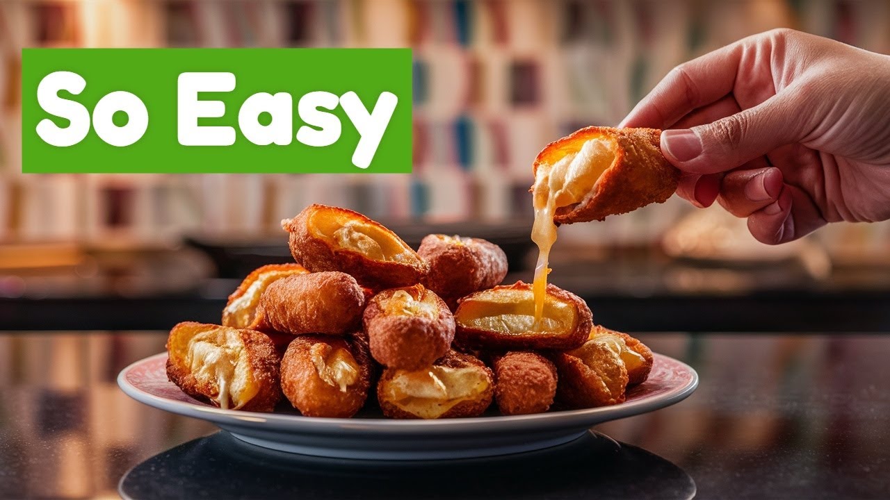 Cheese-Stuffed Teque&ntilde;os in Minutes The Best Option for a Party!