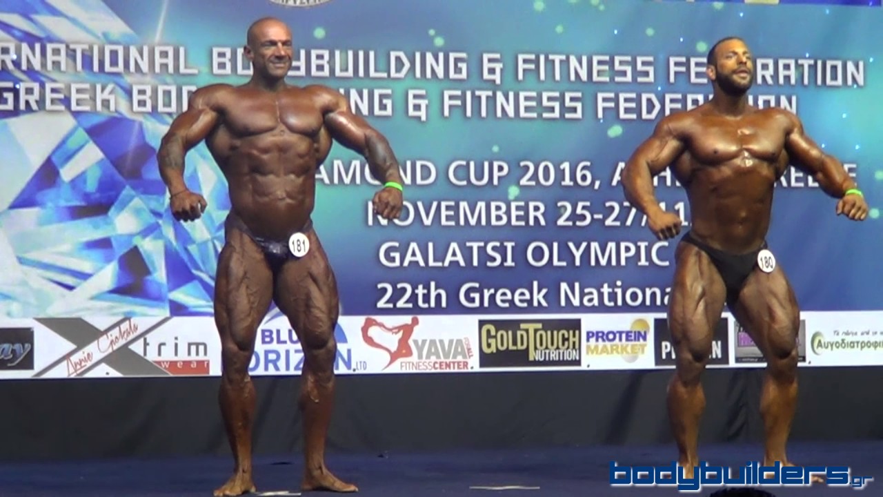 Giannis Magkos vs Dimitris Tripolitsiotis - IFBB Diamond Cup Athens