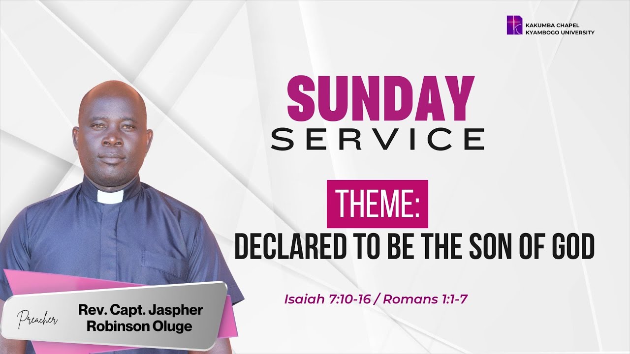 SUNDAY  SERVICE   2025 _12 _ 21