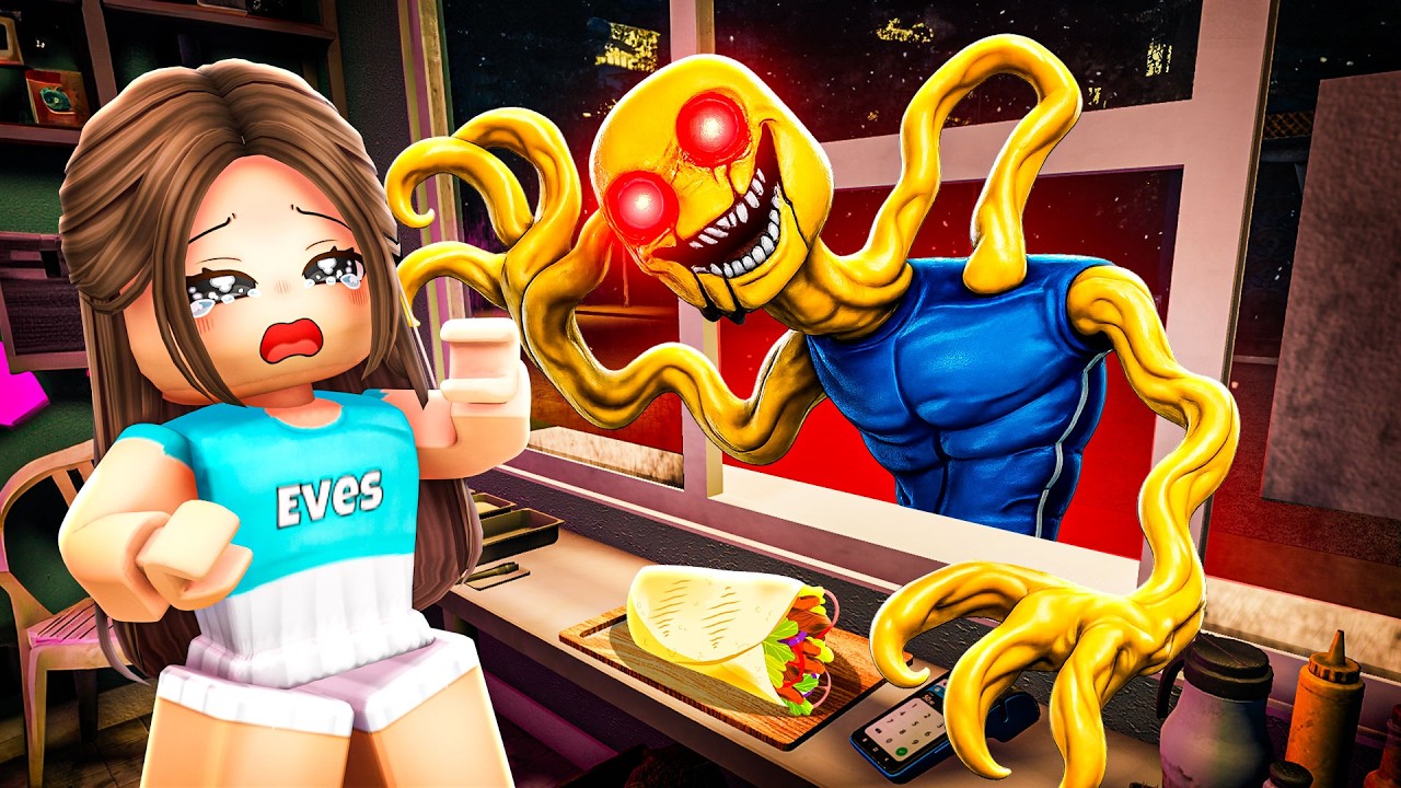 I Worked at a SCARY Shawarma Kiosk in Roblox!