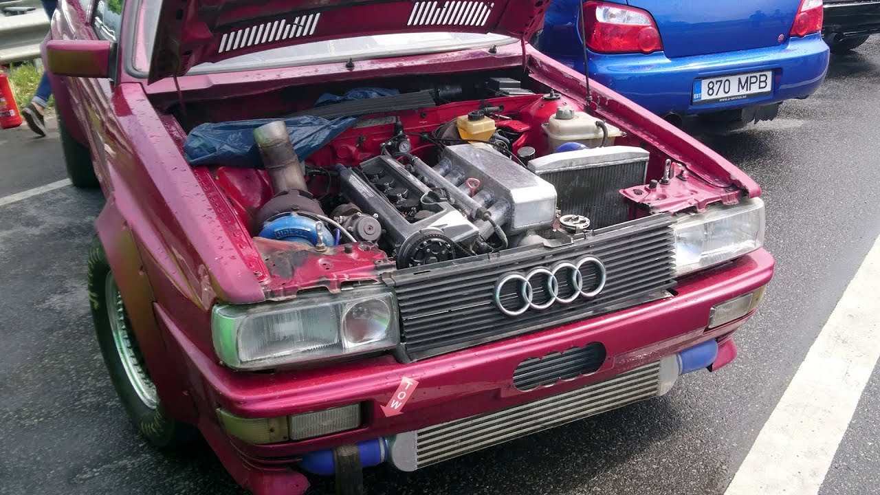 800HP '85 Audi Coupe Quattro B2 2.5t 20v 5cyl