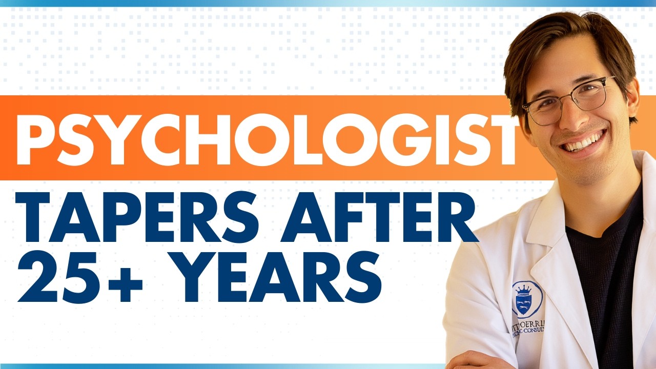 Psychologist Stops Psych Meds After 25 Years and Here's What Happened