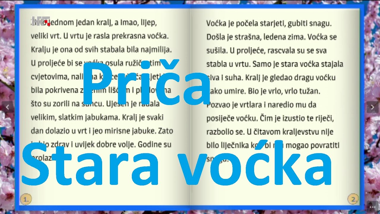 4. razred - Priča Stara voćka