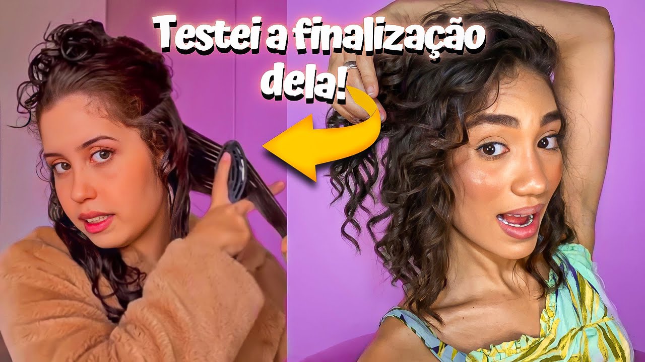 TESTEI A FINALIZA&Ccedil;&Atilde;O DA MABS | Finaliza&ccedil;&atilde;o sem frizz ( ondulada 2abc )