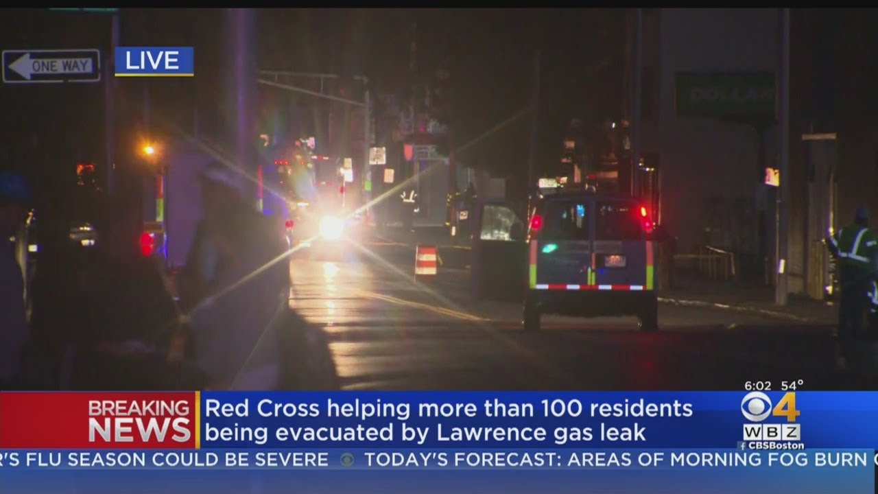 Several Homes In Lawrence Evacuated Due To Gas Leak, Power Outages Reported
