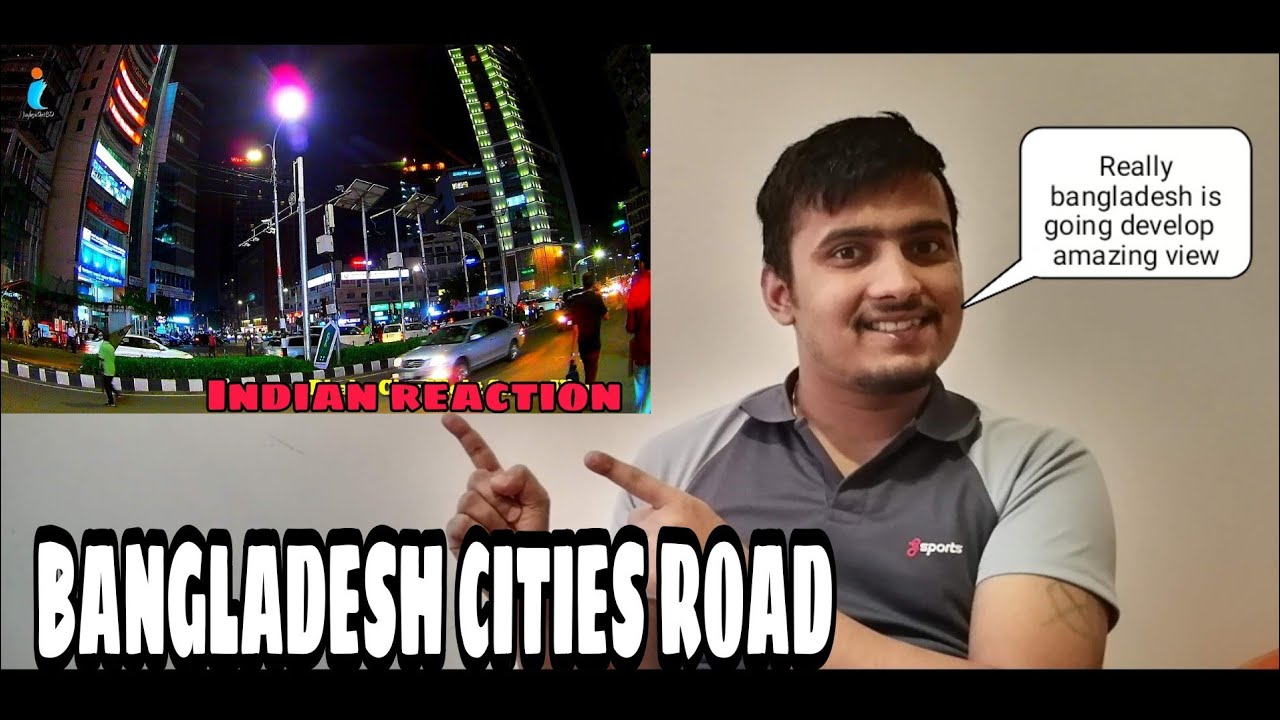 A Walk in Rich Modern Area of Dhaka Bangladesh  indian reaction