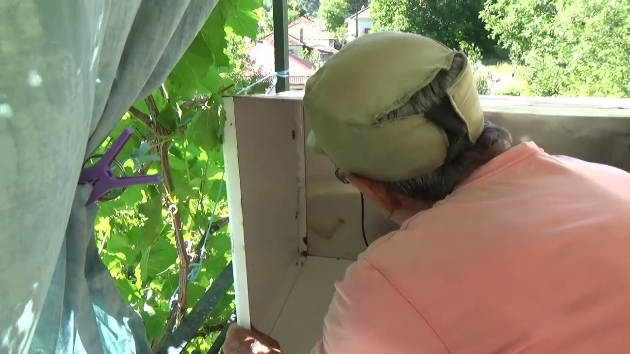 Как сделать кабинет на балконе и зеркальный крест во дворе #греция #деревня #кабинет #крест #зеркало