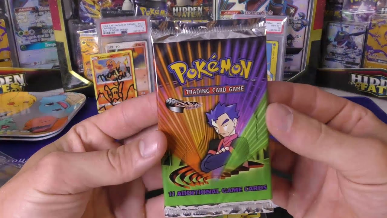 Opening HEAVY Gym Challenge Pokemon Packs !!!
