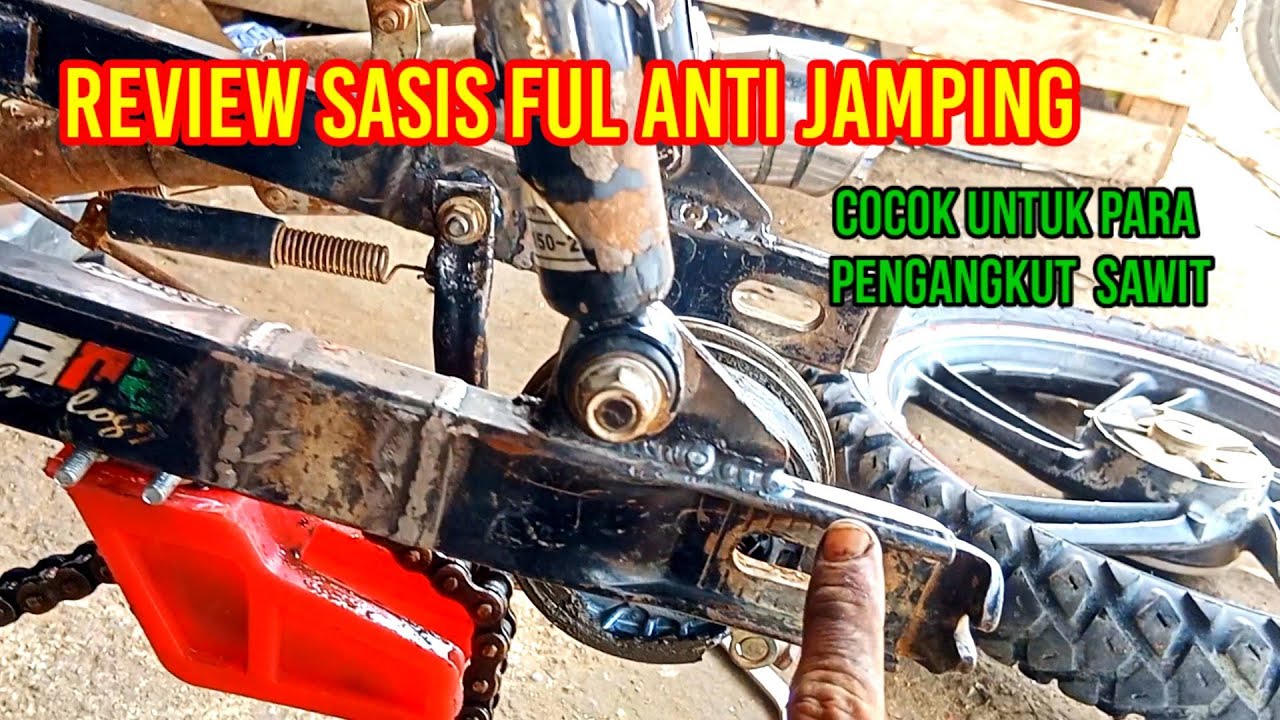 Review sasis anti jamping 2022 , cocok dipake dimedan terjal