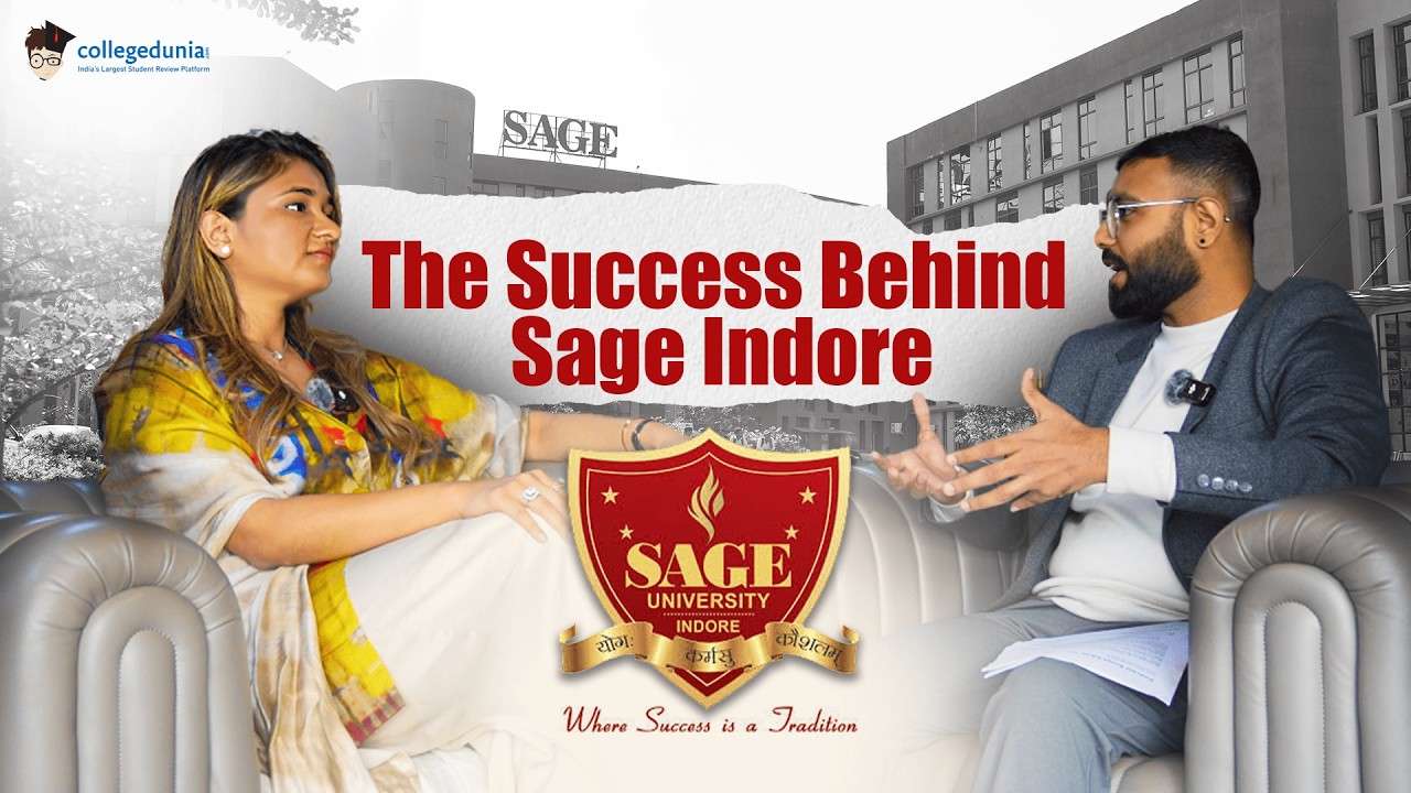 Building a Future-Ready University | SAGE University Indore | Managing Director Ms. Sakshi Bansal