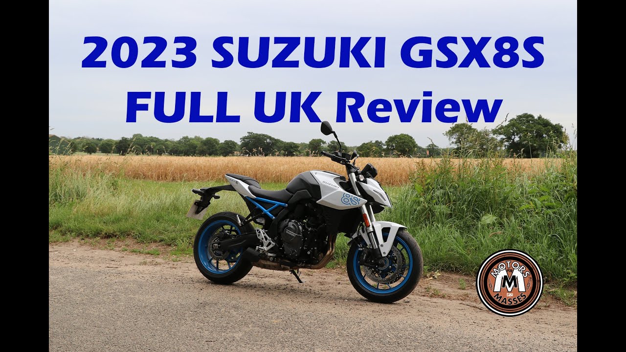 Полный обзор SUZUKI GSX8S 2023 UK