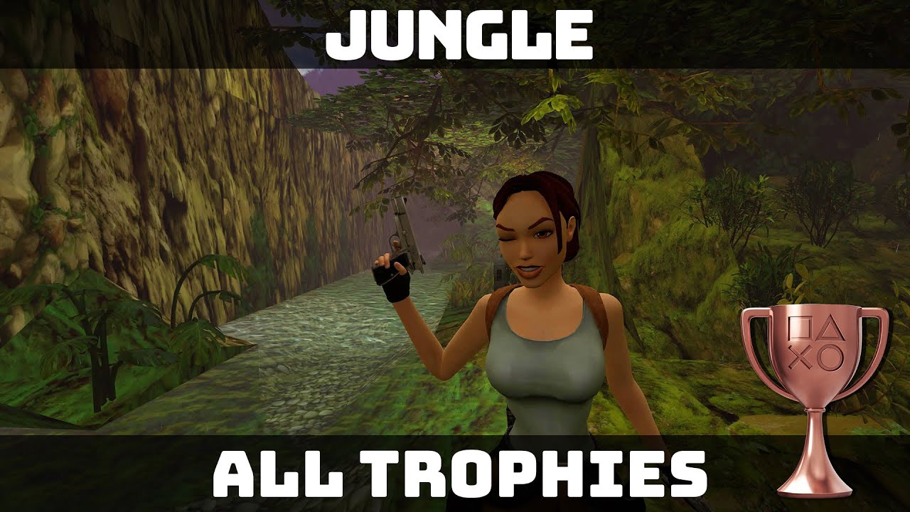 Tomb Raider III Remastered - Jungle (All Trophies/Pick-ups/Incredibly Hard Boiled)