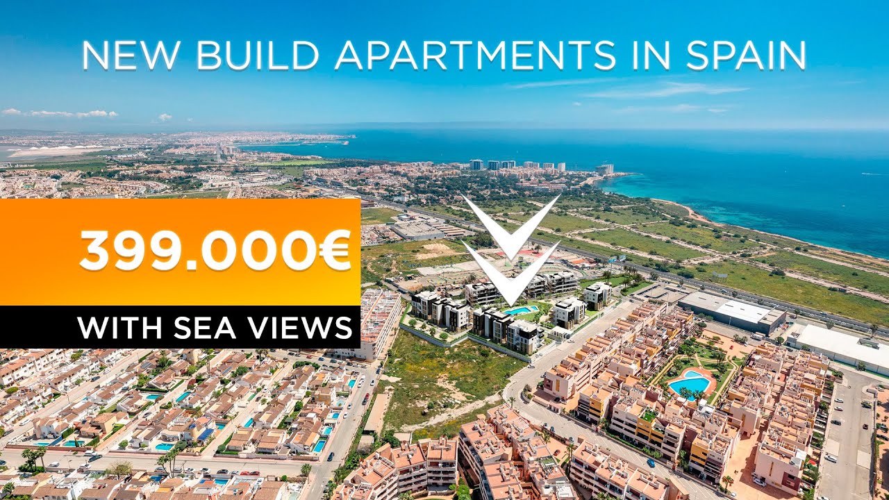 Property in Spain 🌴 Apartments with sea views close to Torrevieja in La Flamenca