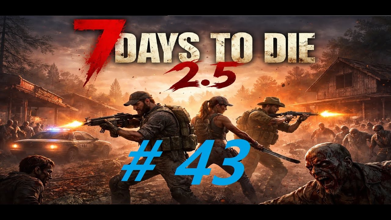 7 Days to die 2.5 - Self Collection Mods & WLG Map -  Wady Live games Ep 43