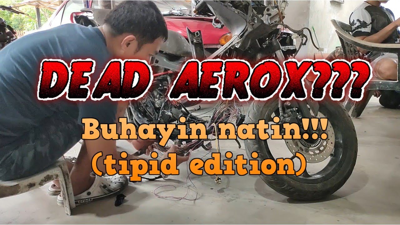 Aerox 155, napaglaruan lang, buti naligtas pa!