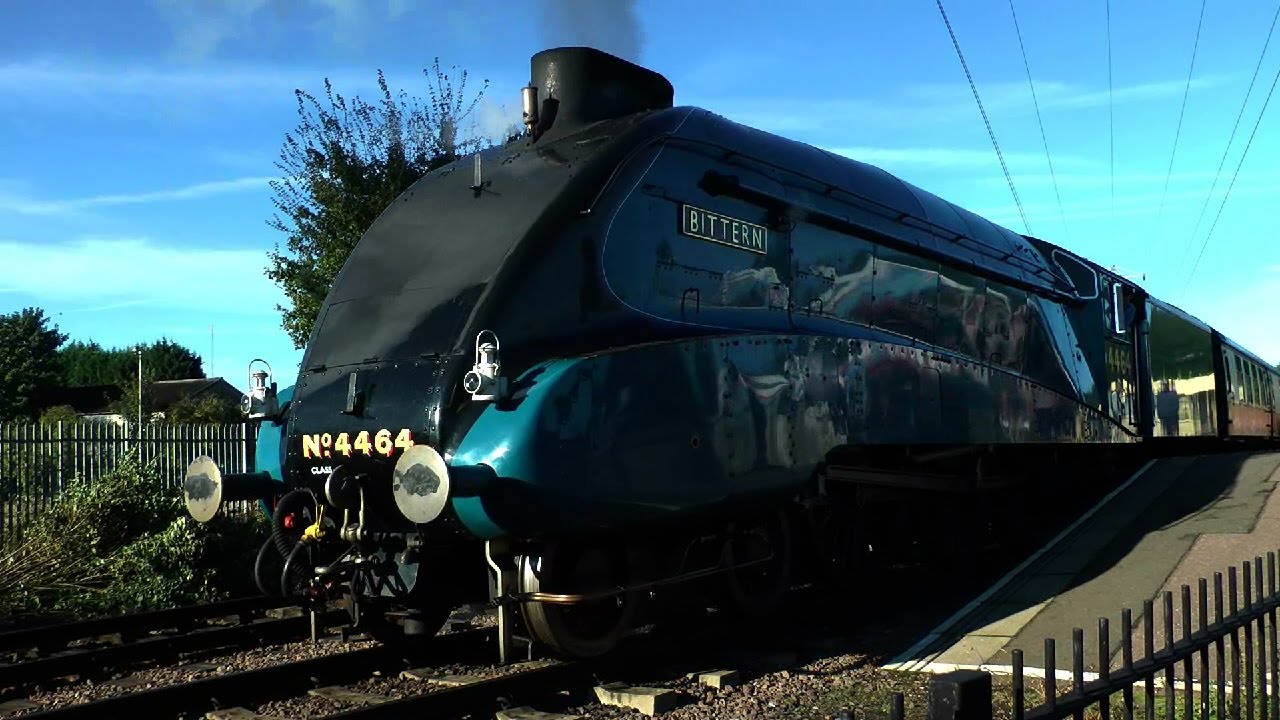 Nene Valley Railway - Class A4 Pacific - 4464 Bittern - 22nd September 2012 - England.