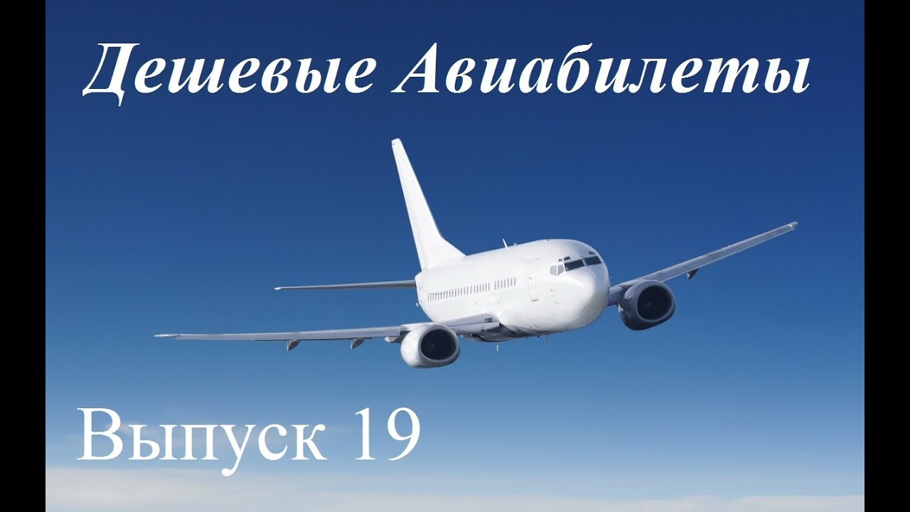 Дешевые авиабилеты  Выпуск 19