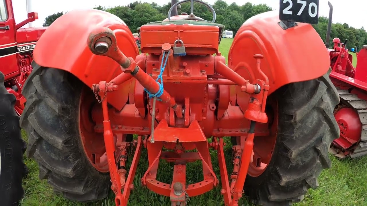 1950 Nuffield DM4 Universal 3.2 Litre 4-Cyl Diesel Tractor (39 HP)  Rainscombe Country Show 2025