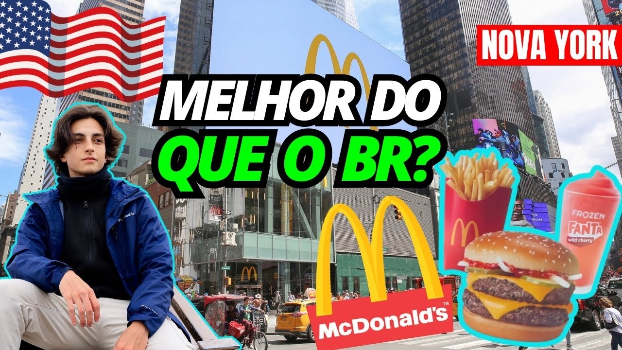 McDonald's de Nova York | Experiência e Prova Real 2025