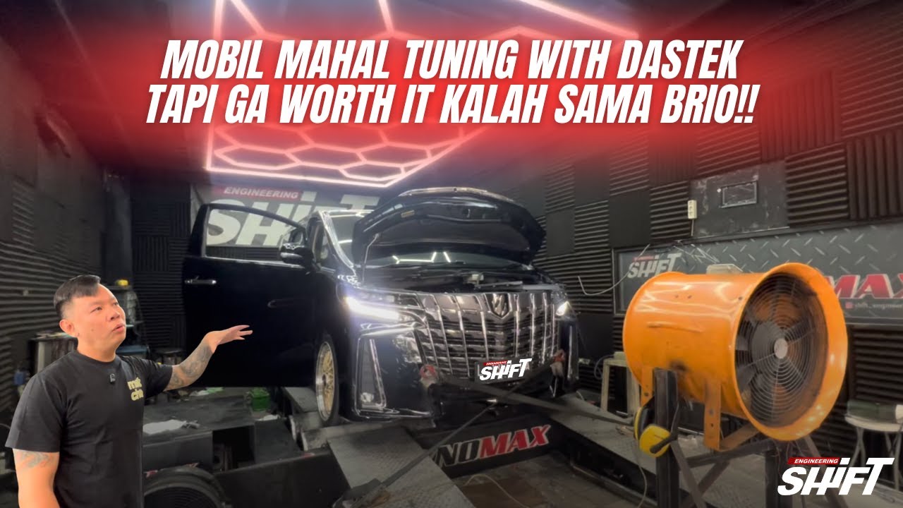 ALPHARD NEW MOBIL MAHAL KITA TUNE WITH DASTEK,TAPI GA WORTH IT KALAH SAMA BRIO!!