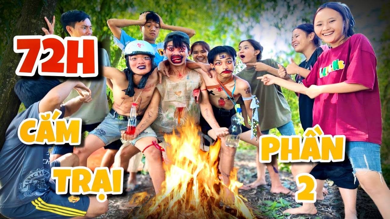 Anh Ba Phải | Thử Thách Cắm Trại 72H ⛺ Có Anh Phú | Phần 2 Bình Dân Cao Cấp