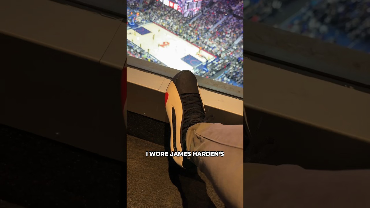 Wearing Hardens to a Clippers Game🏀