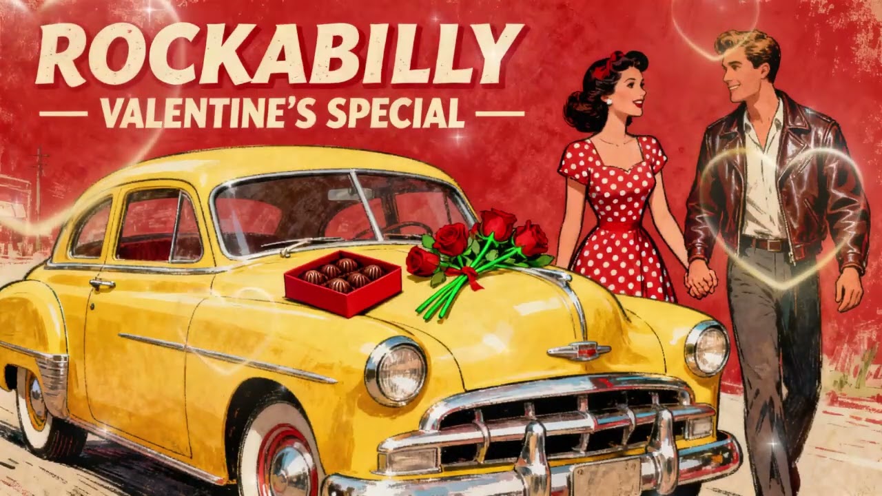 💖🕺 ROCKABILLY 1960 – VINTAGE LOVE DANCE PARTY | VALENTINE EDITION #sanvalentin #lovesong 