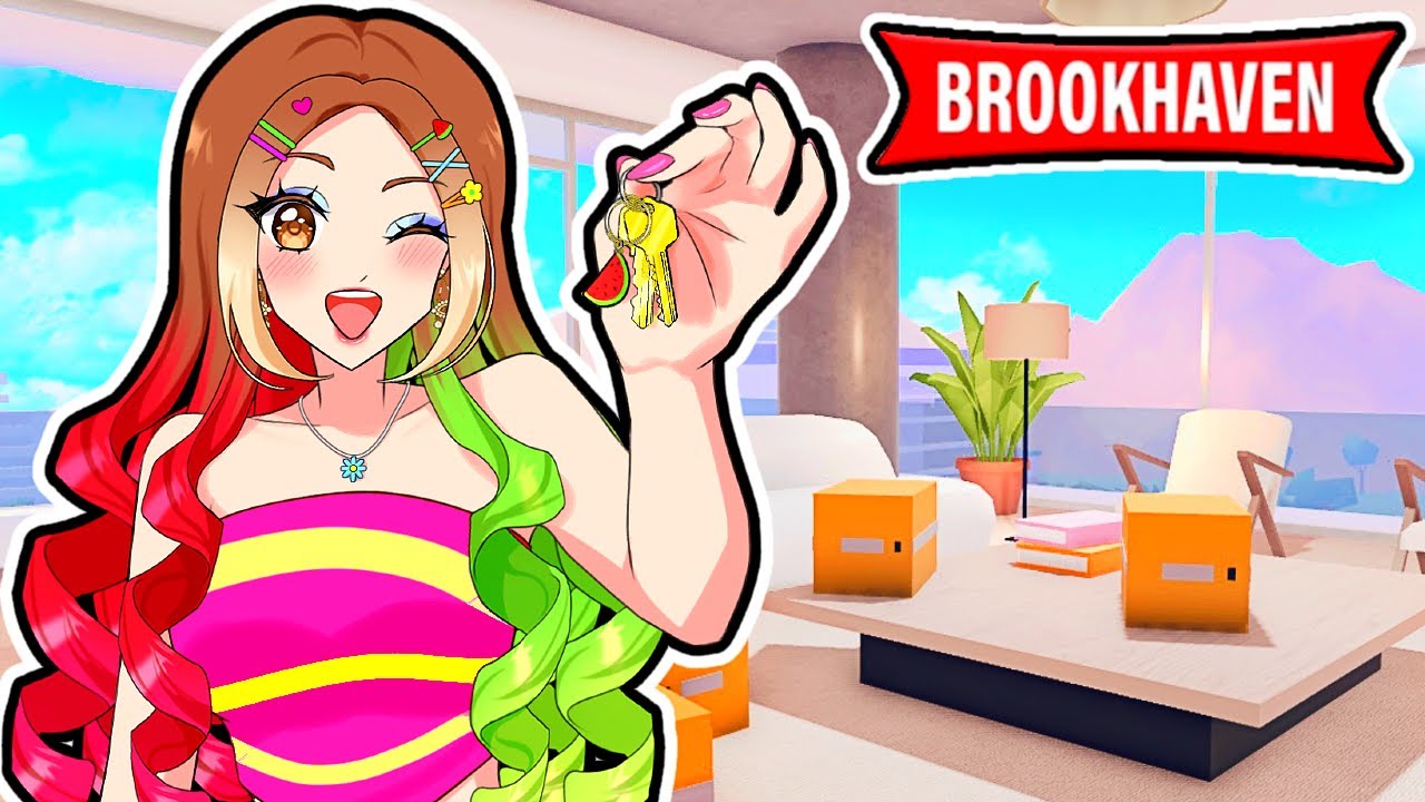 GRWM to MOVE IN my NEW APARTMENT!🏡 (Brookhaven RP)