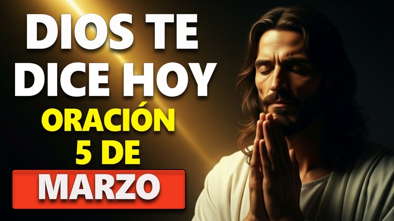 DIOS TE DICE HOY: SI ME DEJAS GUIARTE, LLEGARÁS A DONDE NUNCA IMAGINASTE