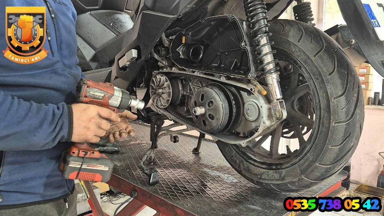 Kymco Dink R 150 Varyatör Bakımı