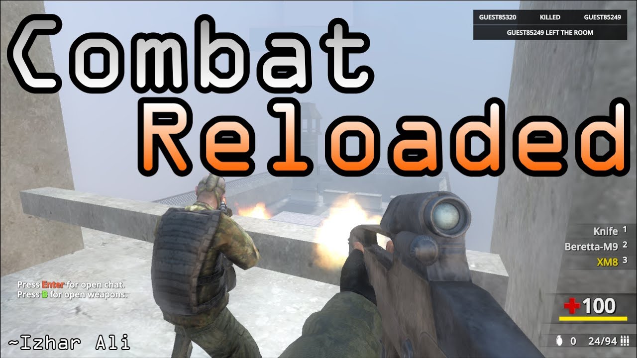 Combat Reloaded | 1 VS 1 | IzhaaarAli VS Titan Eye