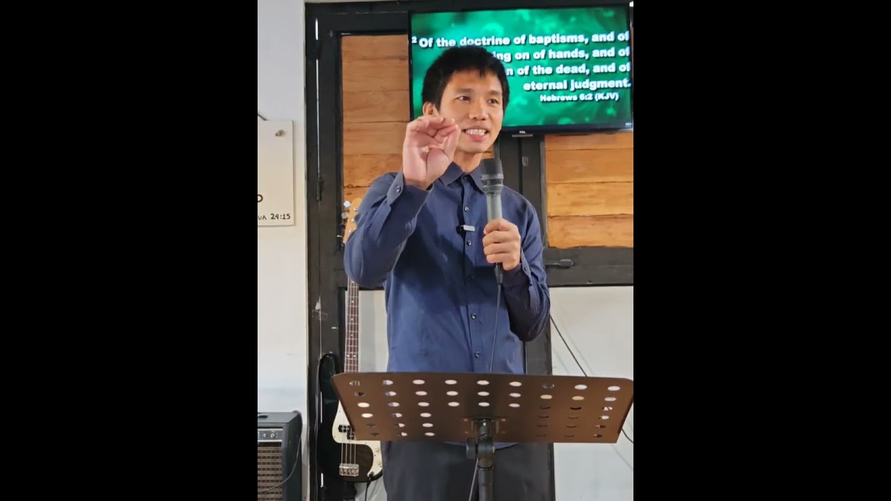 We believe in WATER BAPTISM, We believe series part 7, by  Ptr. Ralph Batay-an 