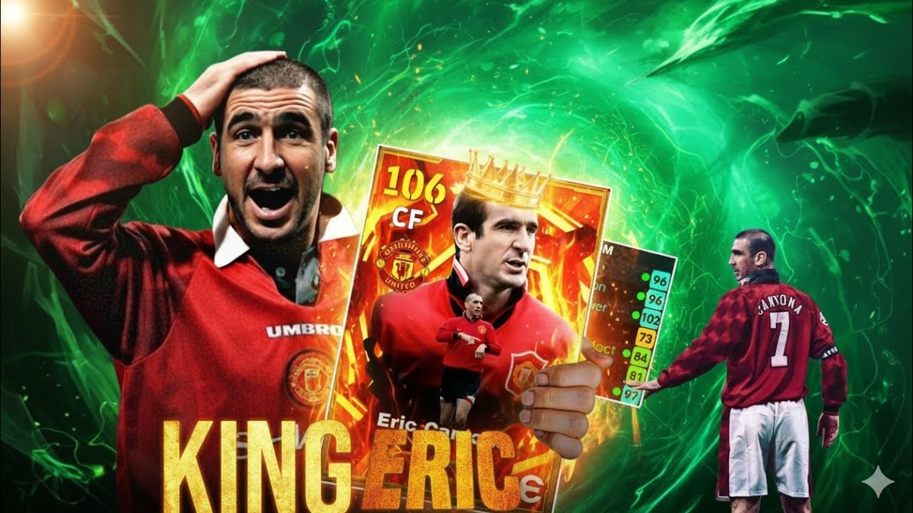 THIS ERIC CANTONA EPIC CARD IS A BEAST🔥🚀 | UNSTOPPABLE CANTONA 2026 EFOOTBALL REVIEW
